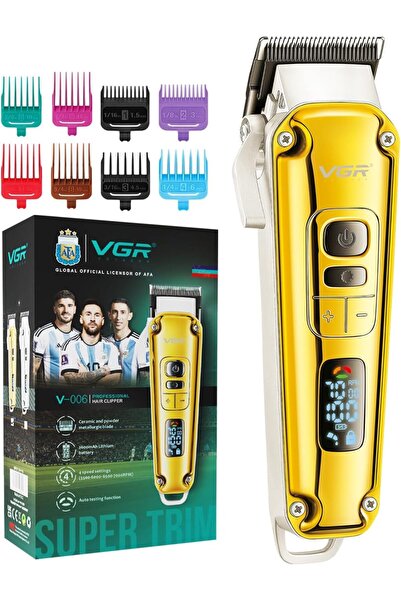 VGR V-006 Professional Hair Clipper, Salon Trimmer with Digital Display, Tape...