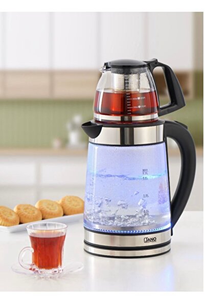 saif Smaur Glass Tea Maker and Kettle 1500W