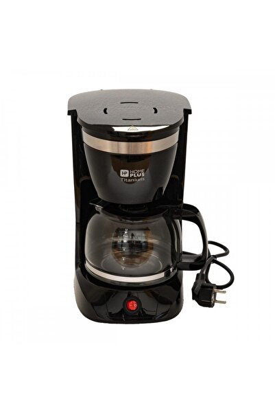 HOMEPLUS Καφετιέρα Φίλτρου Τιτανίου 800W Μαύρο 01.03.0069