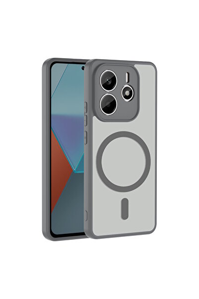m.tk moveteck Xiaomi Redmi Note 14 Uyumlu Kılıf Mat Magsafe Şarj Özellikli Da...