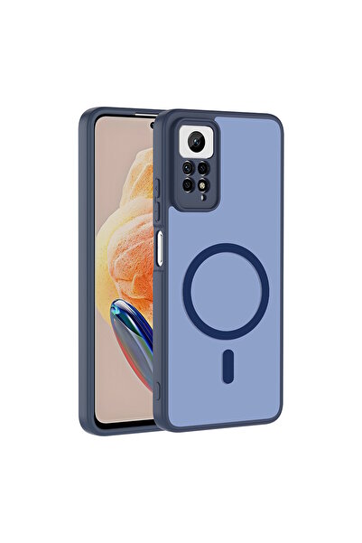 m.tk moveteck Xiaomi Redmi Note 11 Pro / Note 12 Pro 4G Uyumlu Kılıf Mat Mags...