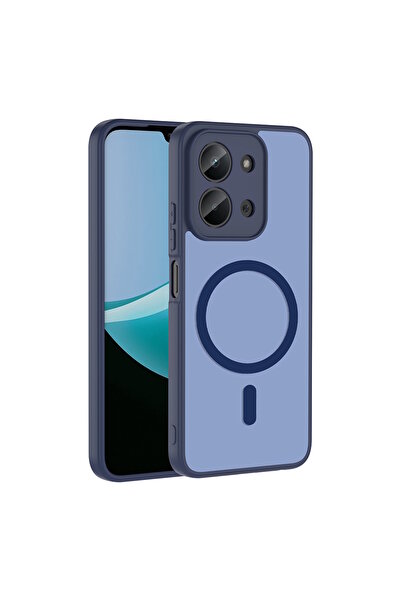 m.tk moveteck Xiaomi Redmi 15C Uyumlu Kılıf Mat Magsafe Şarj Özellikli Darbe ...