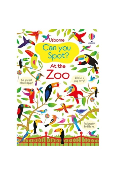 Usborne Can You Spot? At The Zoo - Kirsteen Robson
