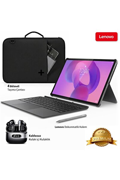 LENOVO Klavye ve Kalemli 12,7 İnç 3K 144 Hz Dokunmatik Tablet, 8 GB RAM 256 G...