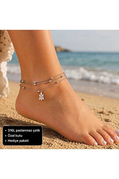 HER ŞEY NOTA www.herseynota.com Women's 316L Stainless Steel Multi-Layered Se...