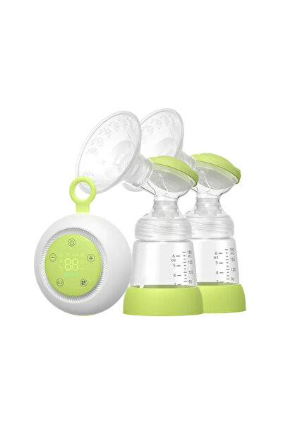 oraimo DouPump Electric BPA-Free Micro-Vibration Breast Pump - Vitality Green