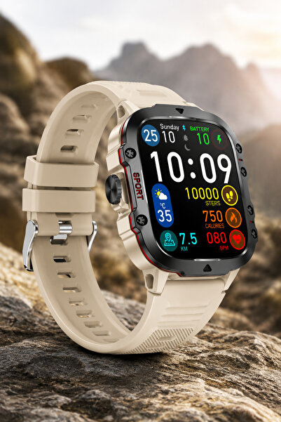 AOLON Tetra S2 Men's Smartwatch with Bluetooth Calling, 1.96-Inch HD Display,...