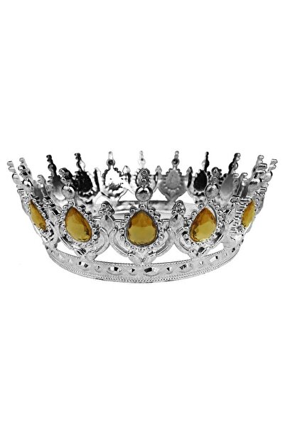BenimMarifetlerim Gold Stone Silver Cake Crown