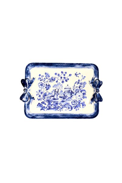 Rainbow Exclusive Tirinnanzi Blue Victoriana Fiyonklu Dikdörtgen Orta - ( 40x...