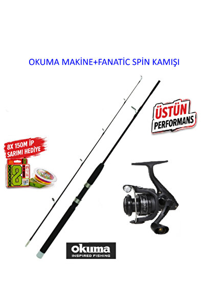 Okuma Revenger A RV-4000A Olta Makinesi+Remixon Fanatic 10 Serisi 240cm Olta ...