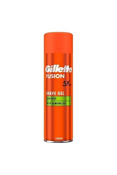 Gillette Fusion 5 Ultra Hassas Erkek Tıraş Jeli 3'lü Paket 3 x 200 ml Cilt Ko...