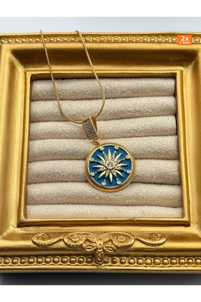 Bozhi Necklace Steel 45cm Luminous Style