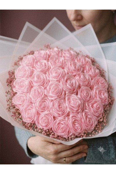 SATENCE STORE 30 lu Solmayan Pembe Gül Buketi