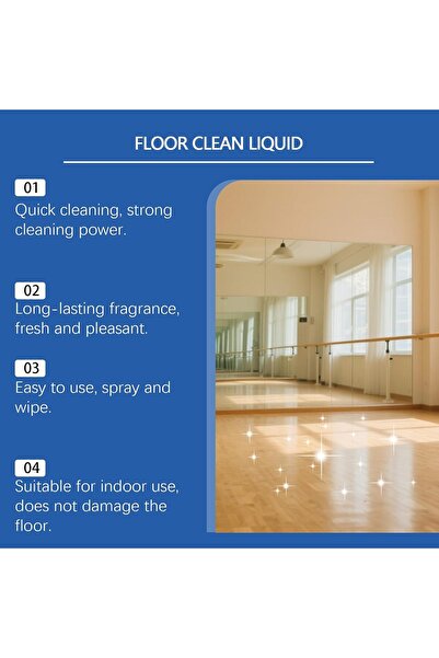 SYOSI Multi-Purpose Floor Cleaning Solution for Hardwood and Vinyl Surfaces, ...
