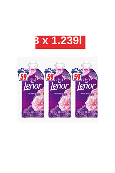 lenor Συσκευασία 3 τεμαχίων Μαλακτικό Ρούχων Ανθικό Μπουκέτο 1.239λ (συνολικά...