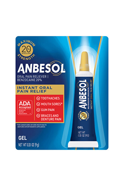 Anbesol Tratament oral pentru ameliorarea instantanee a durerii 9g