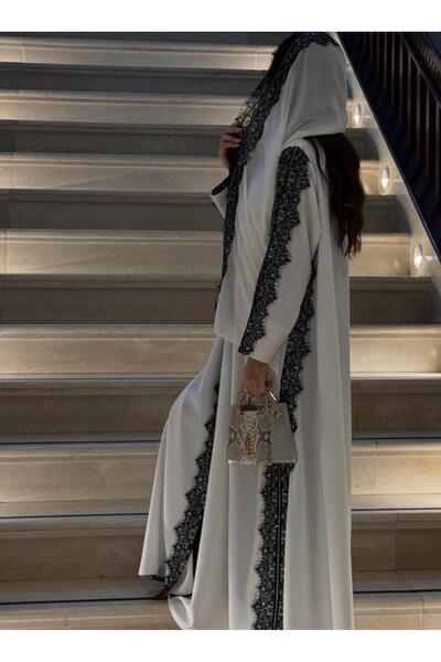 CEBAMY Lace Abaya