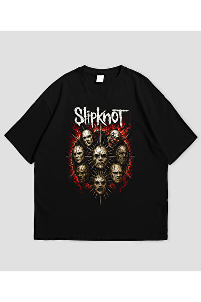 Grafftee Clothing Slipknot majica sa printom, unisex, oversize