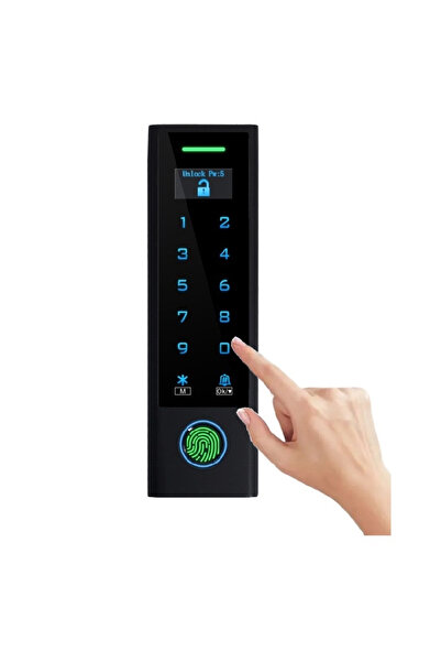OnShop Dispozitiv control acces, Tastatura inteligenta, Impermeabil, App Tuya...