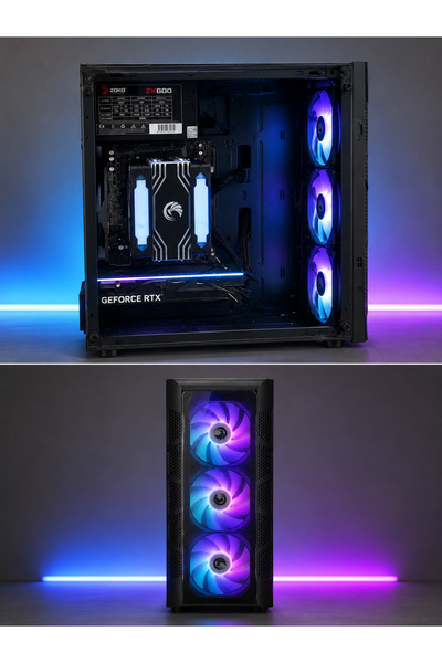 Genel Markalar AMD RYZEN 5 5600X RTX 4060 8GB 16 GB 512 SSD Masaüstü Oyuncu B...