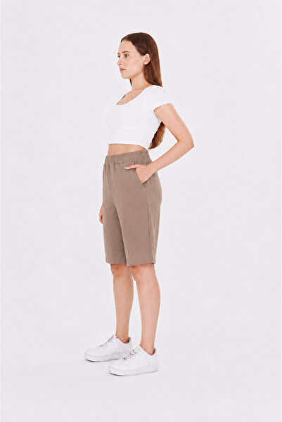 TRENDHİLL Pantaloni scurți - Maro - Talie normală