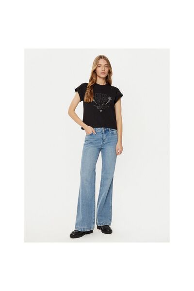 Guess Tricou de damă W5RI06I3Z14 Negru
