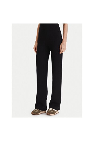 Vero Moda Γυναικεία Πλεκτά Παντελόνια 10332174 Μαύρο