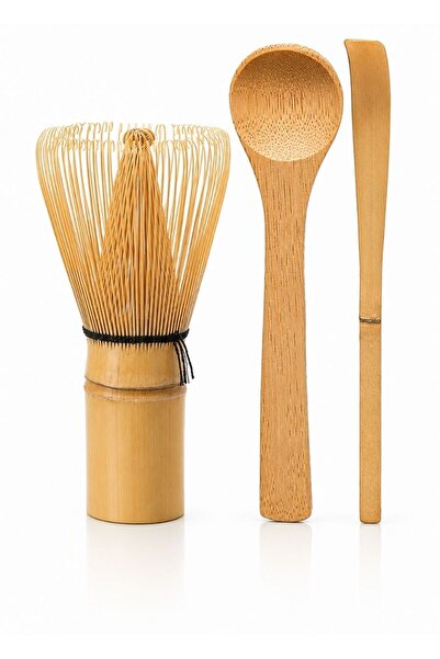 Jet's Home Matcha Tea Preparation Bamboo Set of 3 - Traditional Japanese Tea ...