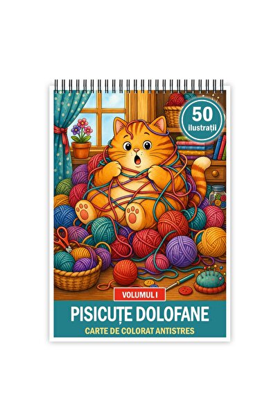 Legendary Gifts Carte de colorat, 40 de ilustrații Demonic Kitties - Volumul I