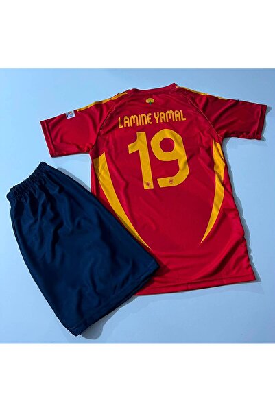 Alaturka Mix 2024 İspanya Lamine Yamal Euro Milli Takım Çocuk Forması unisex1
