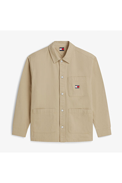 Tommy Hilfiger Essential Overshirt Ext Men's Yellow T-Shirt
