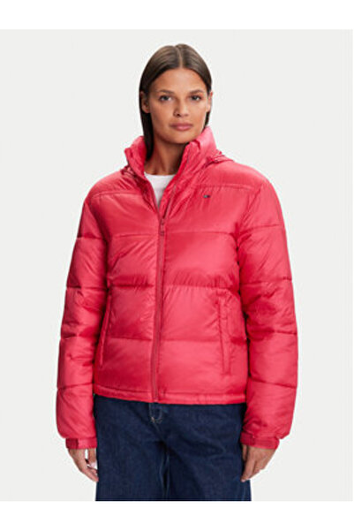 Tommy Jeans Geacă de iarnă pentru femei DW0DW21619 Multicoloră
