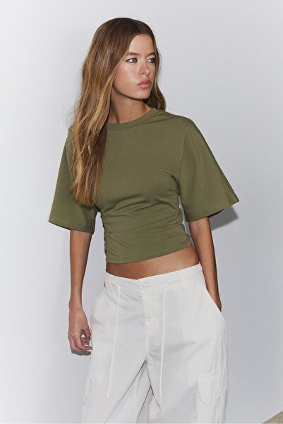 Stradivarius Japon kısa kollu t-shirt