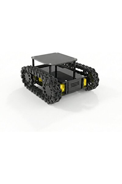 Yıldızan Msa Shop Arduino Compatible 4Wd Car Black Mamba Robot Platform Set -...
