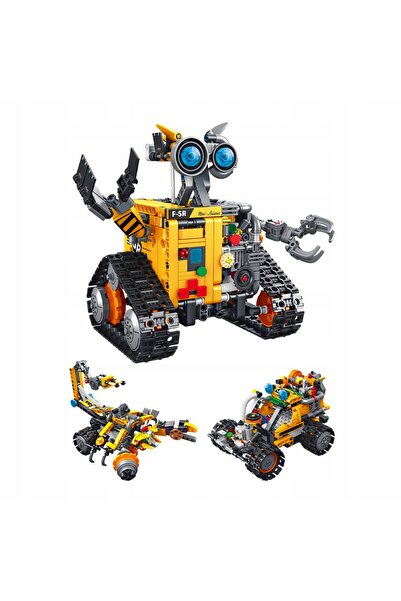 NO BRAND Cuburi de construcție din plastic QBI RC Przyjazny Robot FC9014