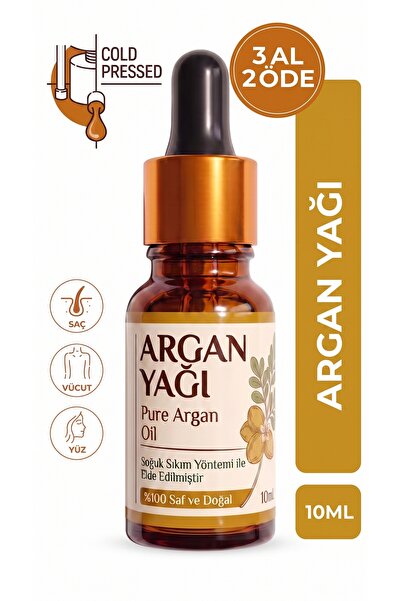 aktarloji Argan Yağı 10 ml / Soğuk Sıkım / %100 Saf Ve Doğal / Argan Oil