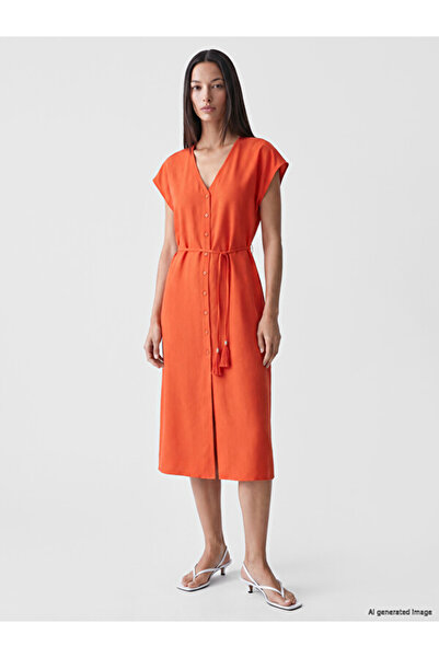 LC Waikiki I V Dikim Belted Dress from Freezen Store