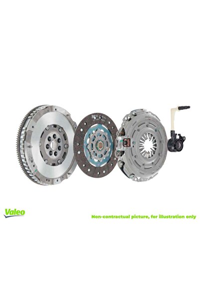 VALEO Kit Set de Ambreiaj cu Rulment si Volant cu Masa Dubla (cu Șuruburi: Nu...