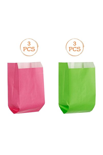 OEM Set pungi cadou kraft, 6 bucăți, 12x8x21cm – ambalare rapidă, elegantă și...