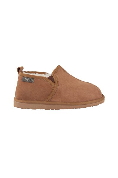 Pegia Fur Home Shoes 191214 Tan