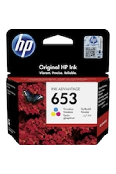 HP Cartridge 3Ym74Ae Ink Adv 653 Tri-Color