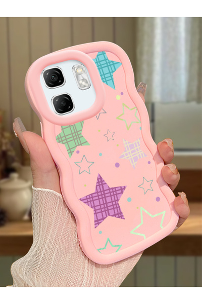 Hontinga حافظة متوافقة مع هاتف Infinix Hot 50i، حافظة حماية للكاميرا من السيل...