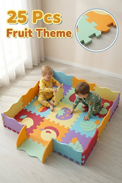 Generic 25 Piece Eva Interlocking Foam Play Mat Puzzle Floor Tiles Waterproof...