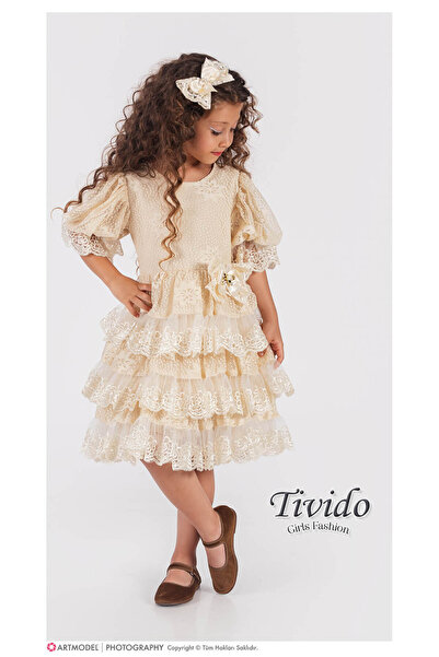 TİVİDO KİDS Tivido Kız Çocuk Elbise