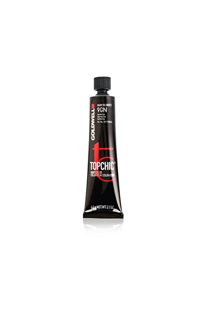GOLDWELL TopChic, Vopsea de păr permanentă, 9GN Turmaline, 60 ml