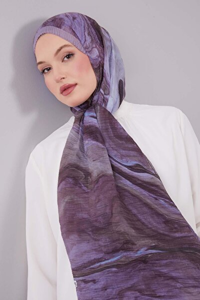 Levidor Lila Aura Muslin Shawl