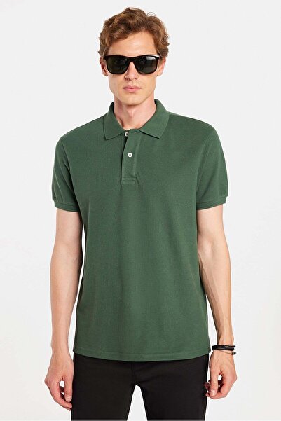Tudors Men's Slim Fit Premium Series 100% Cotton Soft Textured Mercerized Gre...