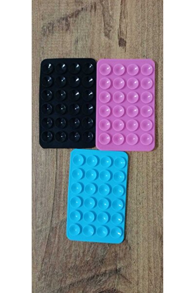 Newon VAKUMLU SİLİKON VANTUZLU YAPIŞKANLI TELEFON TUTUCU(TEK YÖNLÜDÜR-ARKASIN...