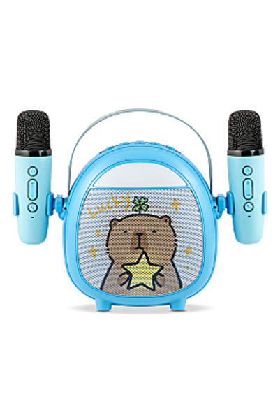Electromures Boxă portabilă pentru copii EM 1040, Karaoke, Bluetooth, 2 micro...