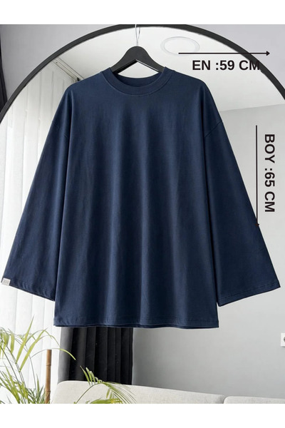 MEBA Women's Crew Neck Casual Long Sleeve T-Shirt (Suitable for Hijab)
